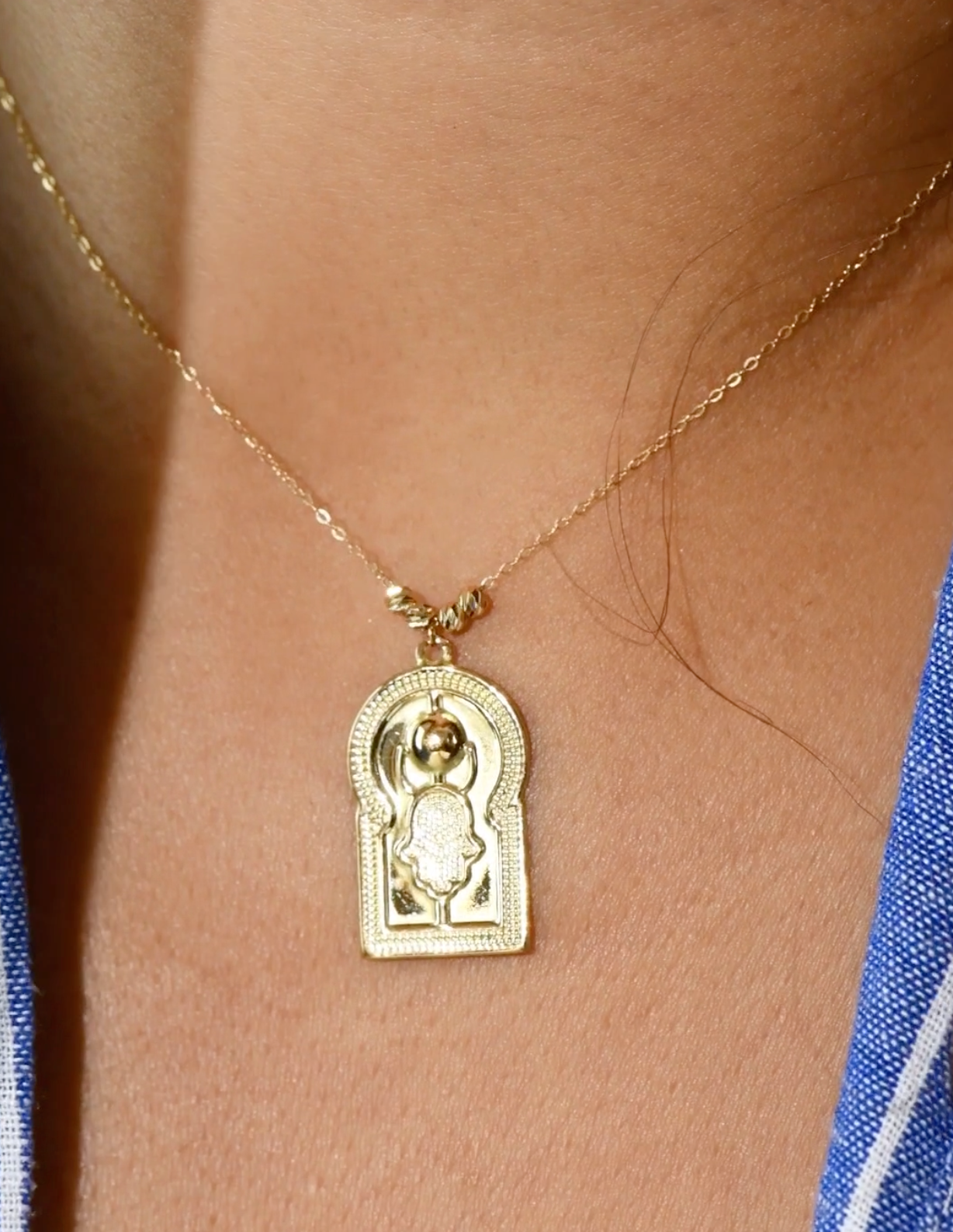 Collier en Or 18k "Bab Mansour"