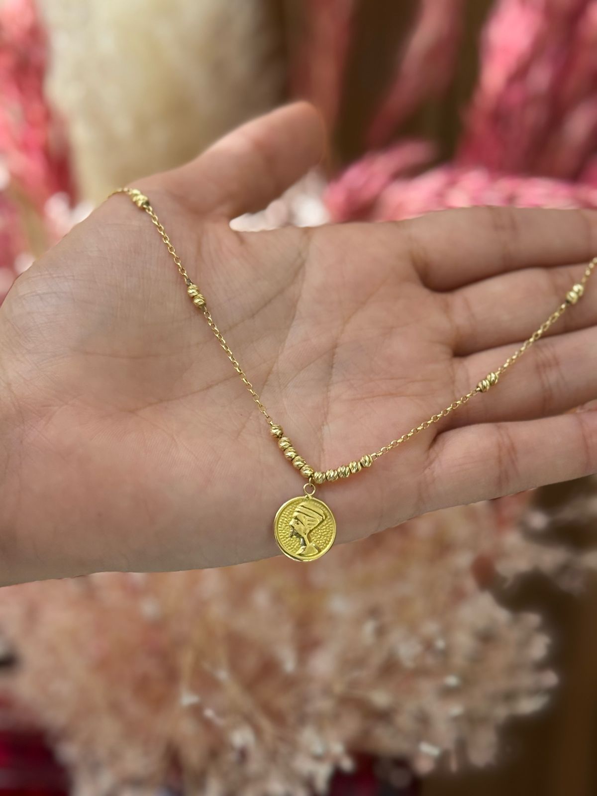 Collier Nevertiti en Or 18k