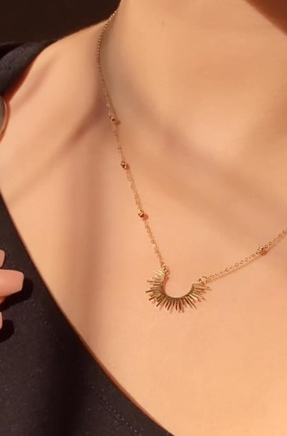 Collier Sun en Or 18k