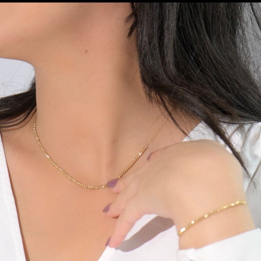 Ensemble Boules en or 18 carats