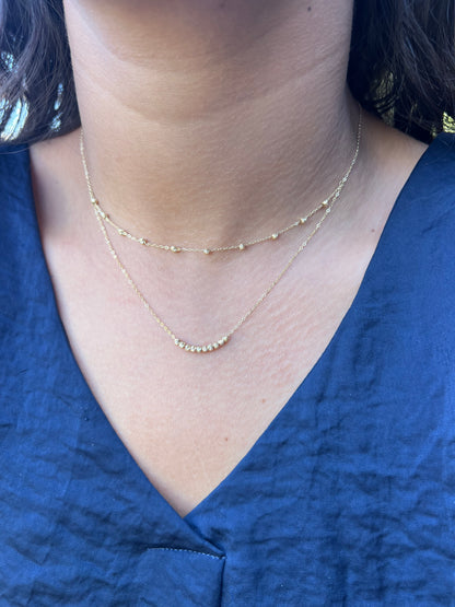 Collier Double en Or 18k