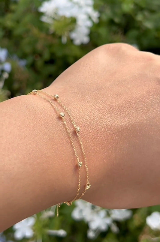 Gourmette en Or 18k Graziella