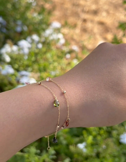 Gourmette en Or 18k -  River Pearl