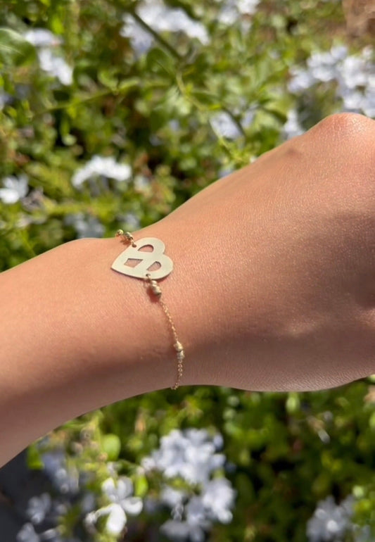 Gourmette Lovely en Or 18k
